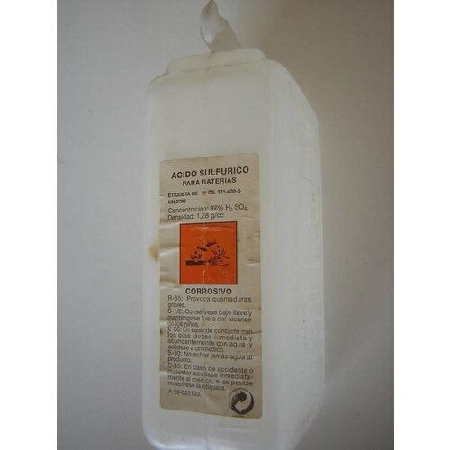 Varta Varta battery sulfuric acid liquid