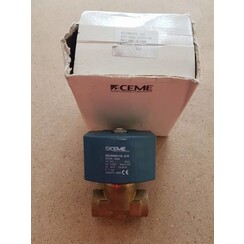 CEME Marneerklep 1/2" x 1/2" max 7 bar 24V-80W