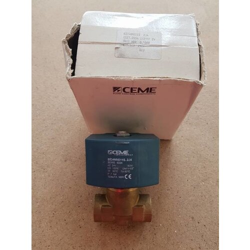 CEME CEME Solenoid valve 1/2" x 1/2" max 7 bar 24V-80W