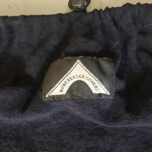 Boat Fender Company Fenderhoes rond A3 Zwart FC