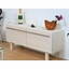Wit essenhouten TV dressoir / sideboard