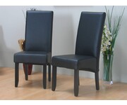 Eetkamerstoel zwart stoel Giessen 