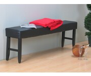 Halbank bankje zwart Giessen 