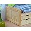 Juniorbed eenpersoonsbed Marinella grenen bed met laden