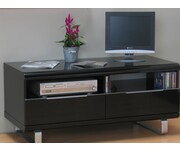 Milan TV meubel zwart hoogglans met laden 
