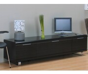 TV dressoir zwart hoogglans met laden en klep 