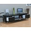 TV dressoir zwart hoogglans met laden en klep