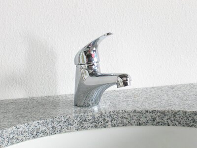 Wastafelkraan fonteinkraan basic chroom