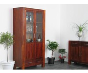 Vitrinekast Acacia koloniale stijl 