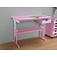Bureau tekentafel ABC kleuters roze wit Cecilia