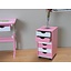 Rolcontainer ladekastje roze wit Cecilia
