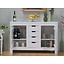 Dressoir sideboard grenen ladenkast wit Stockholm
