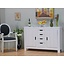 Dressoir sideboard grenen ladenkast wit Stockholm