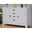 Dressoir sideboard grenen ladenkast wit Stockholm