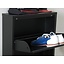 Schoenenkastje zwart schoenen kommode metaal 3 vaks Plaza