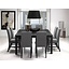 Eetkamerstoel zwart grijs stoel Sirius