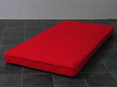 Matras binnenvering 190x90 tienerkamer rood
