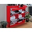 Schoenenkast design Berlijn rood hoogglans