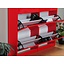 Schoenenkast design Berlijn rood hoogglans