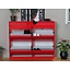 Schoenenkast design Berlijn rood hoogglans