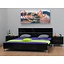 Bed zwart hoogglans 180x200 Toronto incl lattenbodem