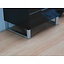 Zwart nachtkastje hoogglans design MDF Toronto