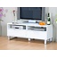 TV meubel wit hoogglans Toronto op metalen onderstel