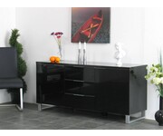Zwart dressoir hoogglans design Toronto 