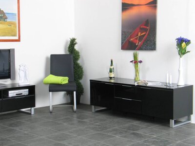 Stijlvol zwart hoogglans dressoir Toronto