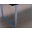 Eettafel design hoogglans zwart 140x80 Toronto