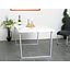 Wit hoogglans tafel design metaal MDF Toronto