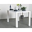 Eetkamertafel wit tafel hoogglans 140x80 Miami