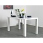 Eetkamertafel wit tafel hoogglans 140x80 Miami