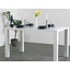 Eetkamertafel wit tafel hoogglans 140x80 Miami