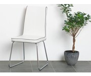 Witte eetkamerstoel comfort stoel Patricia 