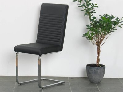 Stoel zwart eetkamerstoel “Lambada”