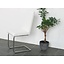 Witte stoelen “Lambada” swingende eetkamerstoel wit