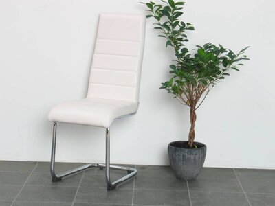 Fiesta stoel wit design eetkamerstoel