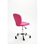 Bureaustoel Pezzi roze meidenstoel