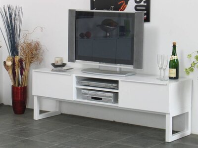 TV meubel Peak design kast matglans wit