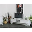 TV meubel Peak design kast matglans wit