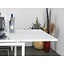 Eetkamertafel Peak wit mat glanzend design