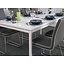 Eetkamertafel Peak wit mat glanzend design