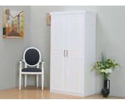 Witte kledingkast Oslo 2deurs 