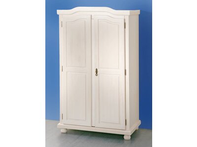 Kledingkast Hedda 2deurs wit grenen