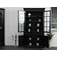 Servieskast Mozart zwart dressoir met opzet