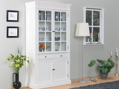 Servieskast Mozart wit dressoir met opzet