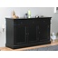 Dressoir Mozart zwart antiek sideboard
