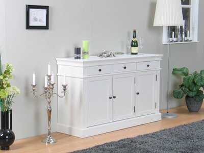 Mozart dressoir wit antiek patine 3drs