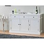 Mozart dressoir wit antiek patine 3drs